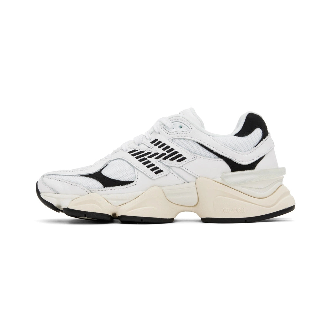 New Balance 9060 Baskets Blanc Noir Homme Femme - 4
