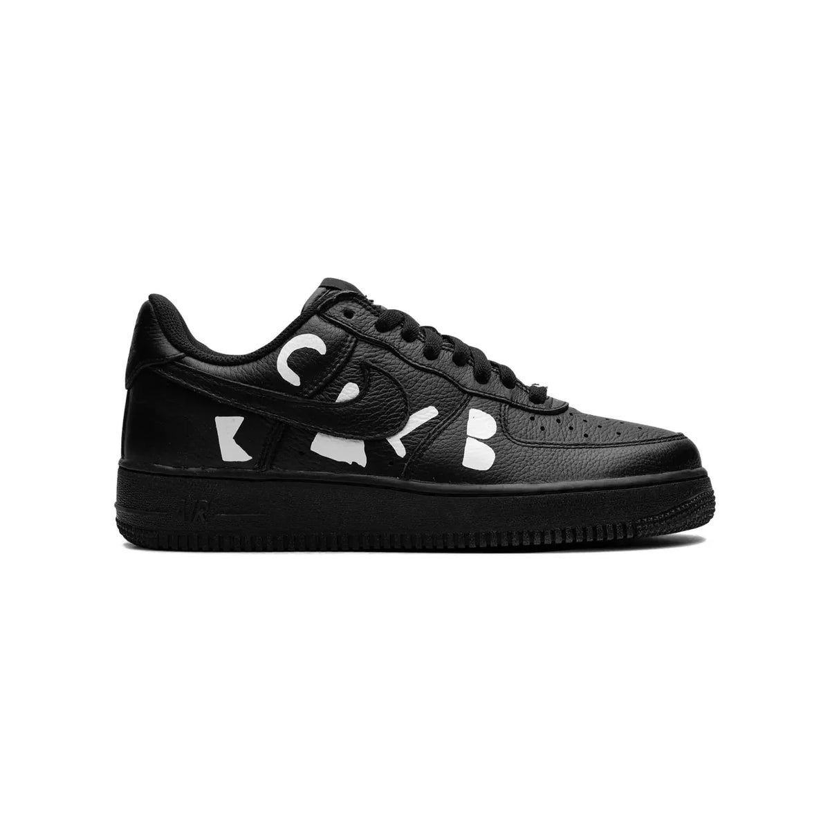 Nike Air Force 1 Low Retro SP BLACK Comme des Garçons Black Baskets Noir Mixte - 1