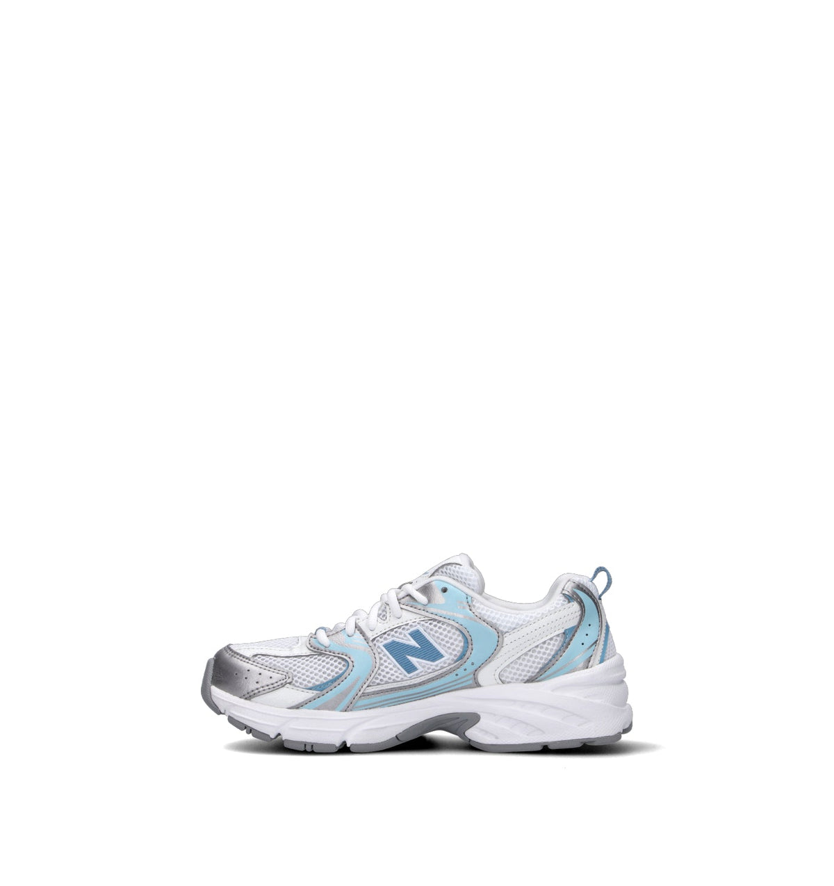 New Balance 530 Sea Salt Baskets Bleu Clair Blanc Enfant - 4