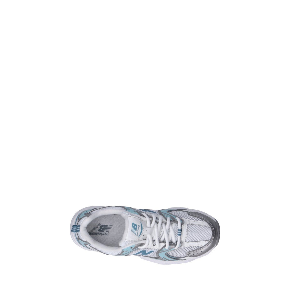 New Balance 530 Sea Salt Baskets Bleu Clair Blanc Enfant - 5