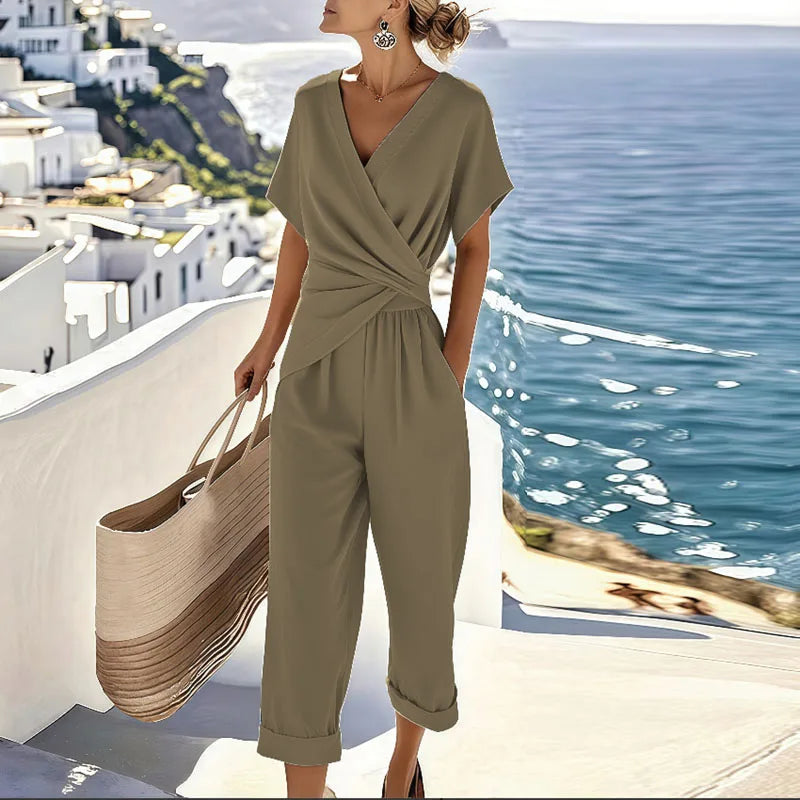 Ensemble Femme Léger Abricot - vue 3