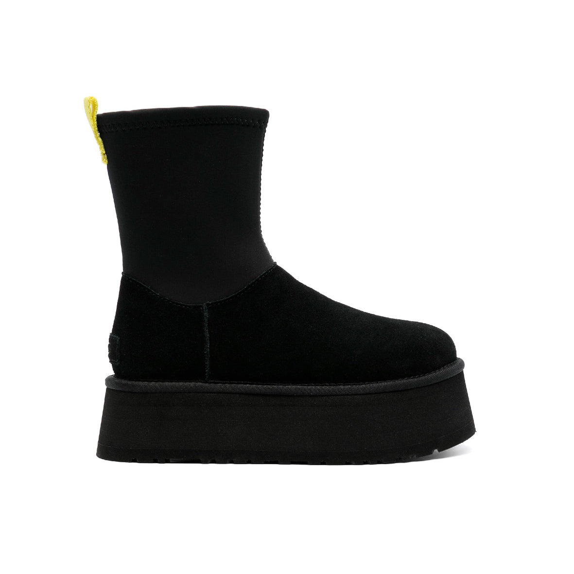 UGG Classic Dipper Black Bottes Plateforme Noir Femme - 1