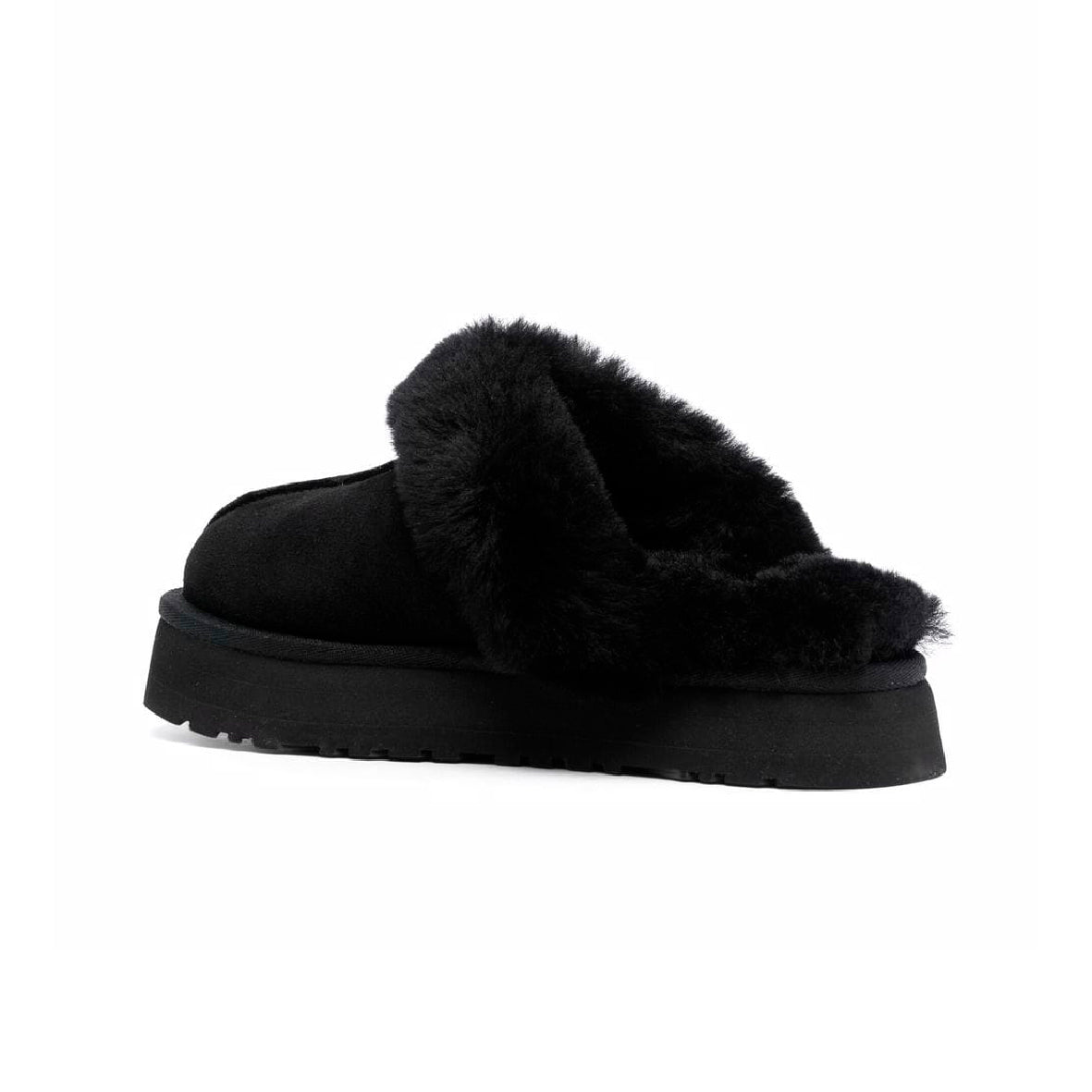 UGG Disquette Black Mule Plateforme Noir Femme - 3