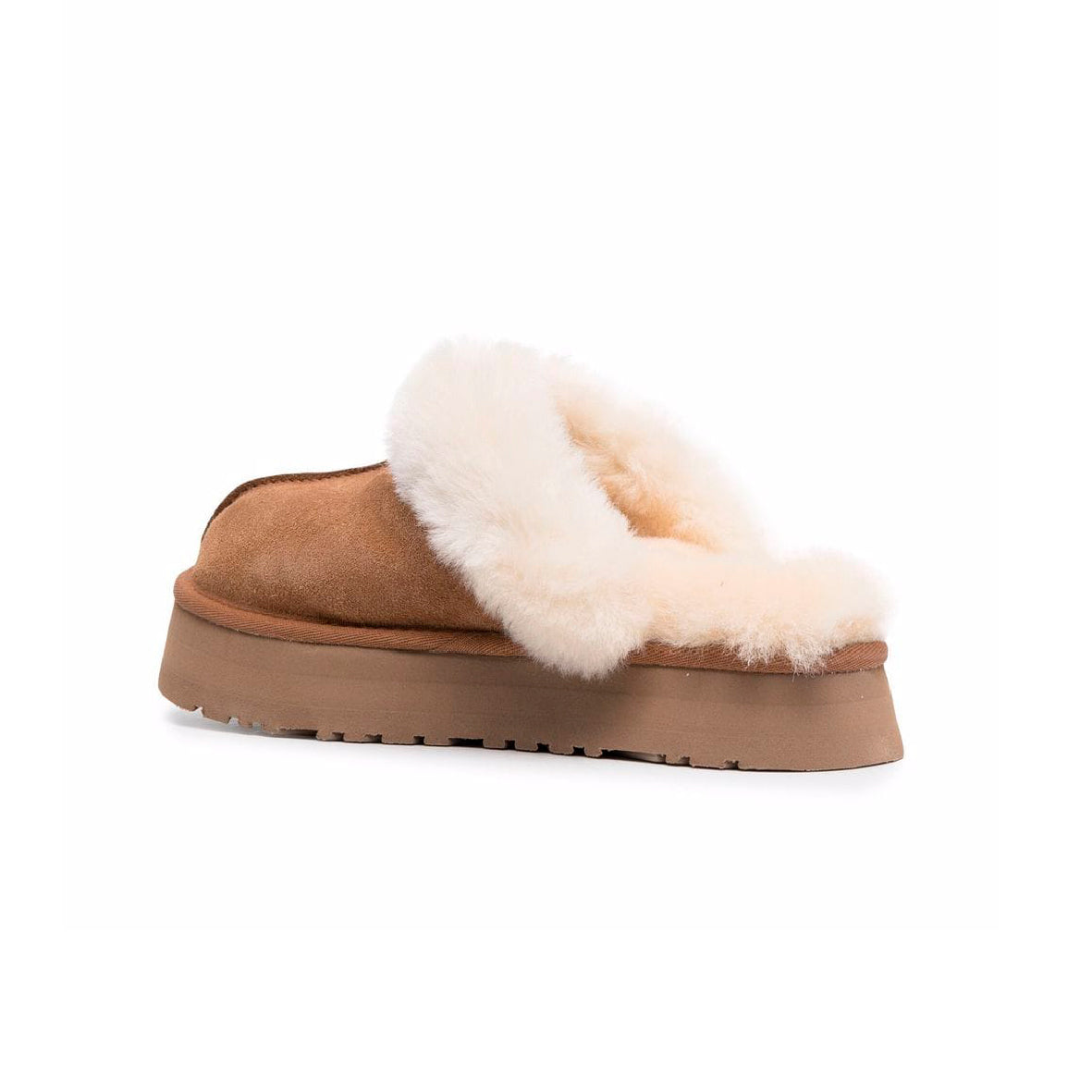 UGG Disquette Chestnut Mule Plateforme Marron Femme - 3
