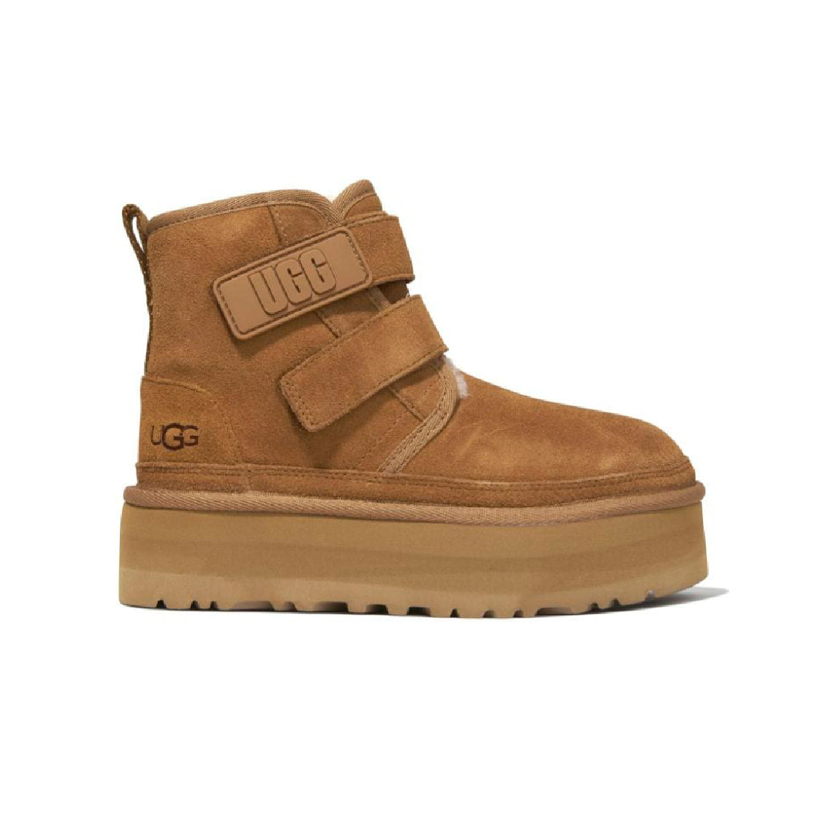 UGG Neumel Platform Chestnut Bottines Marron Femme - 1