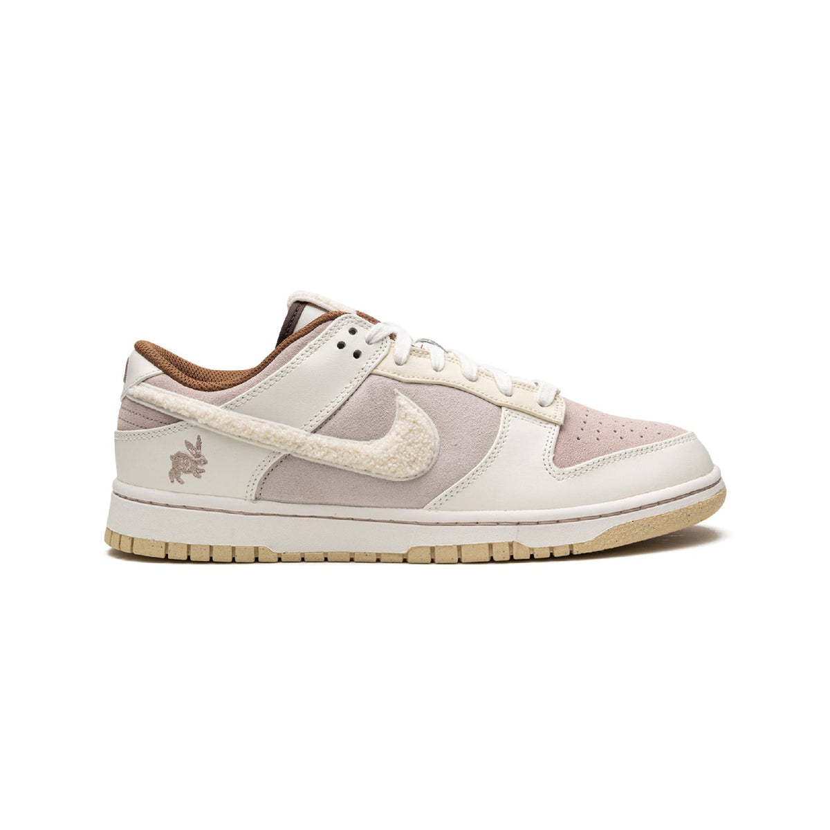 Nike Dunk Low Retro PRM Year Of The Rabbit Fossil Stone Baskets Beige Marron Mixte - 1