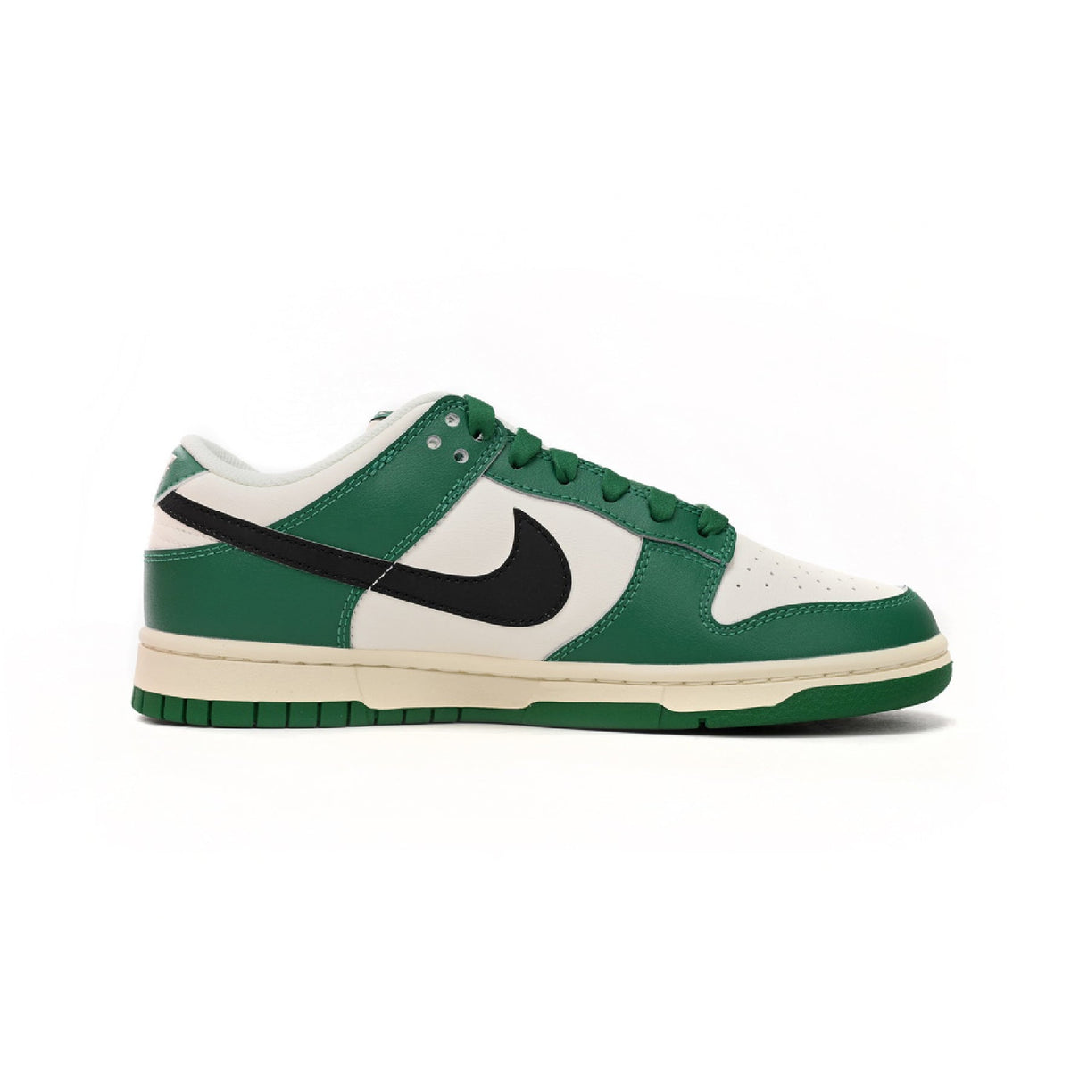 Nike Dunk Low White Green Lottery Baskets Blanc Vert Homme Femme - 1