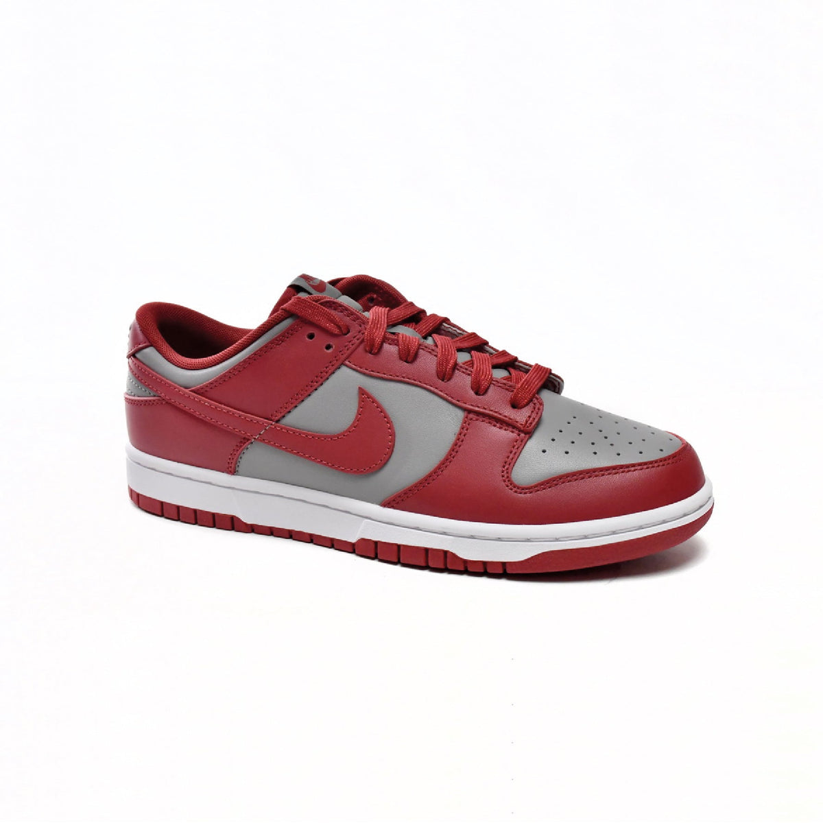 Nike Dunk Low UNLV Baskets Gris Rouge Homme Femme - 2