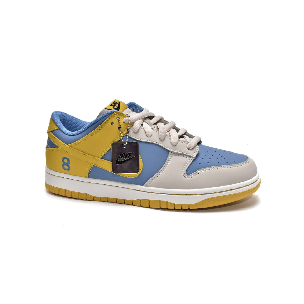 Nike Dunk Low Kobe Baskets Bleu Jaune Homme Femme - 2