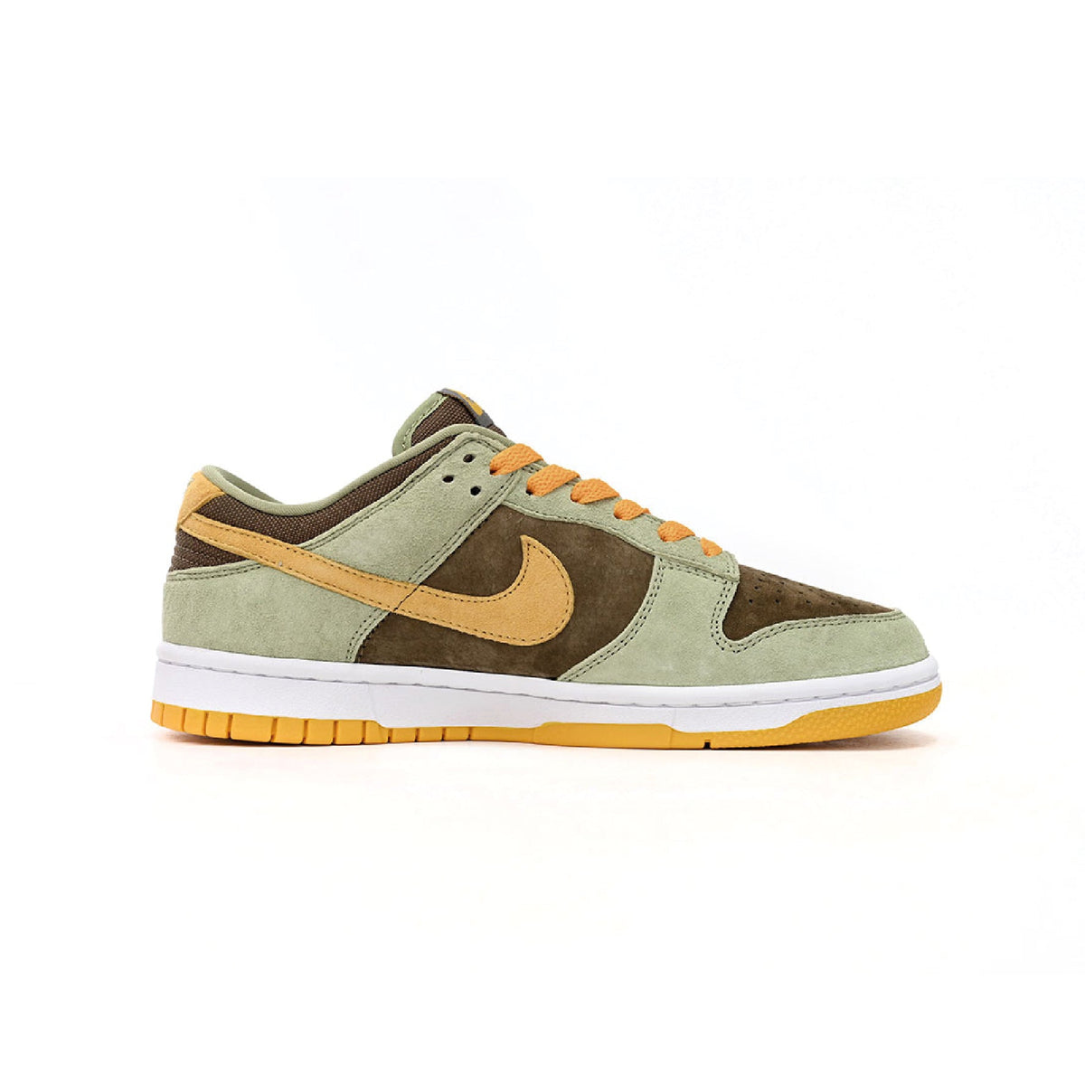 Nike Dunk Low Dusty Olive Baskets Vert Marron Homme Femme - 1