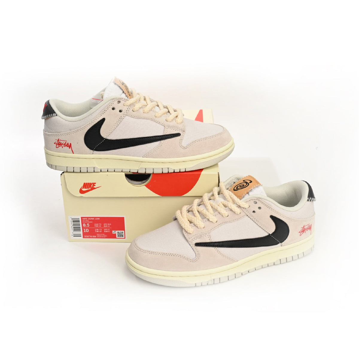 Nike SB Dunk Low x Stüssy 13 Baskets Homme Femme - 3
