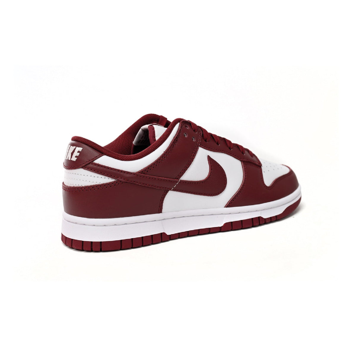 Nike Dunk Low Team Red Baskets Bordeaux Blanc Homme Femme - 2