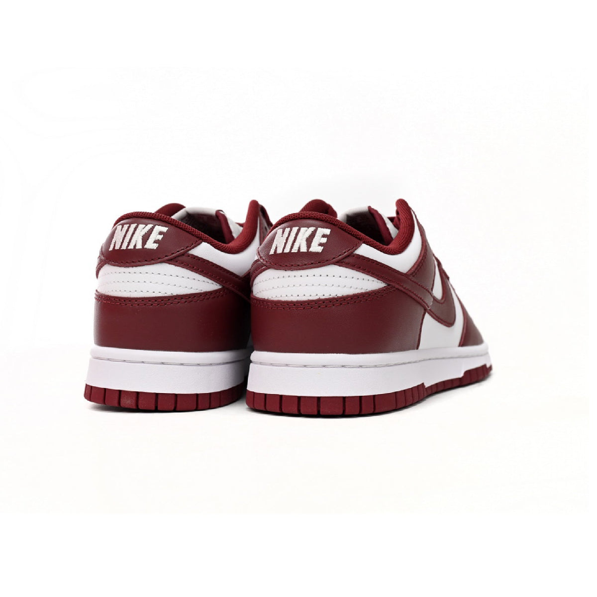 Nike Dunk Low Team Red Baskets Bordeaux Blanc Homme Femme - 3