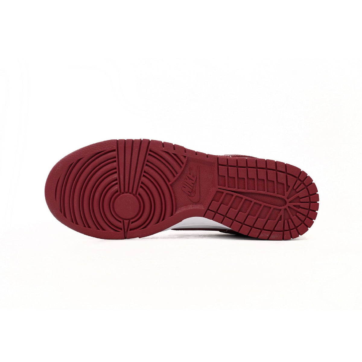 Nike Dunk Low Team Red Baskets Bordeaux Blanc Homme Femme - 5