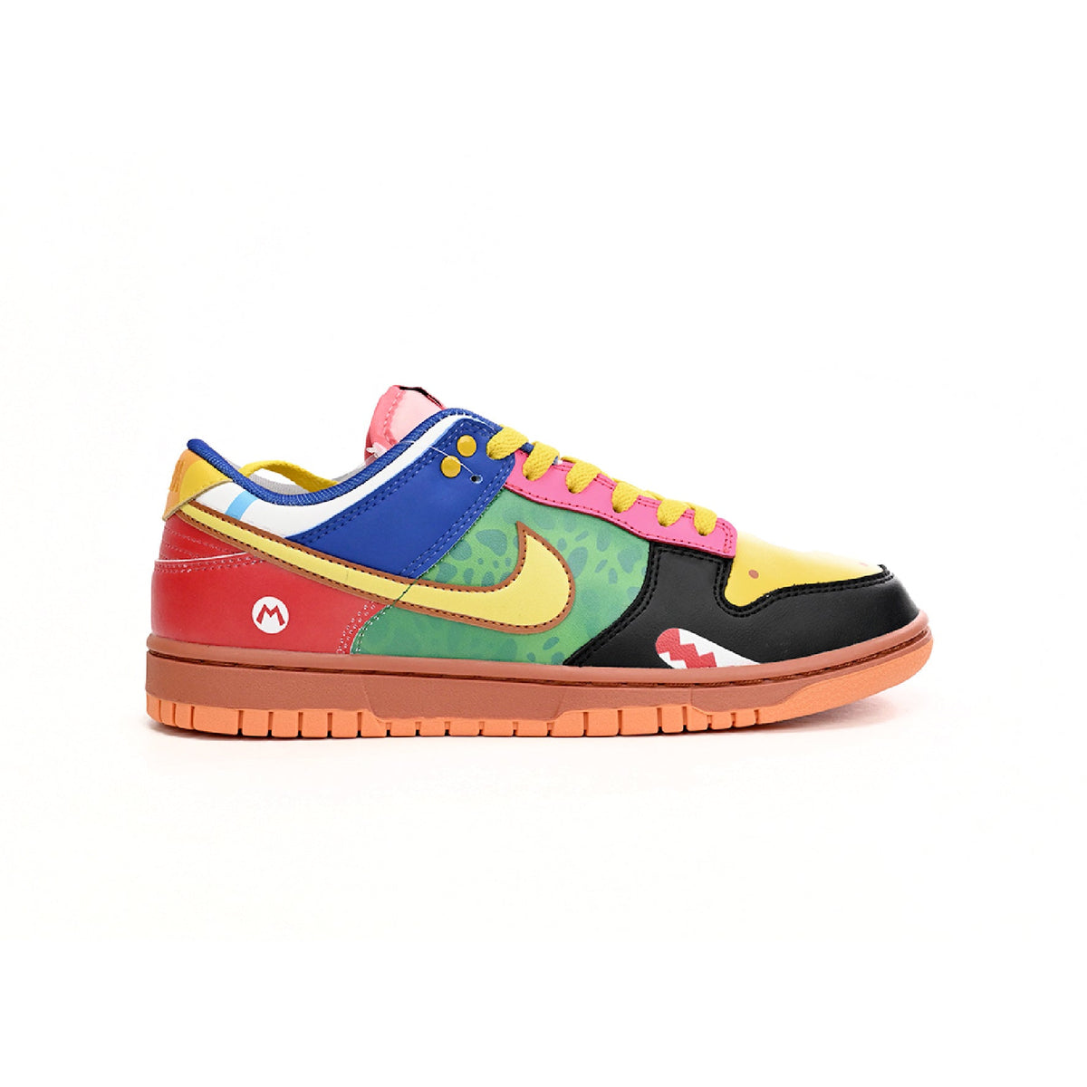 Nike Dunk Low What the Super Mario Baskets Multicolore Homme Femme - 1