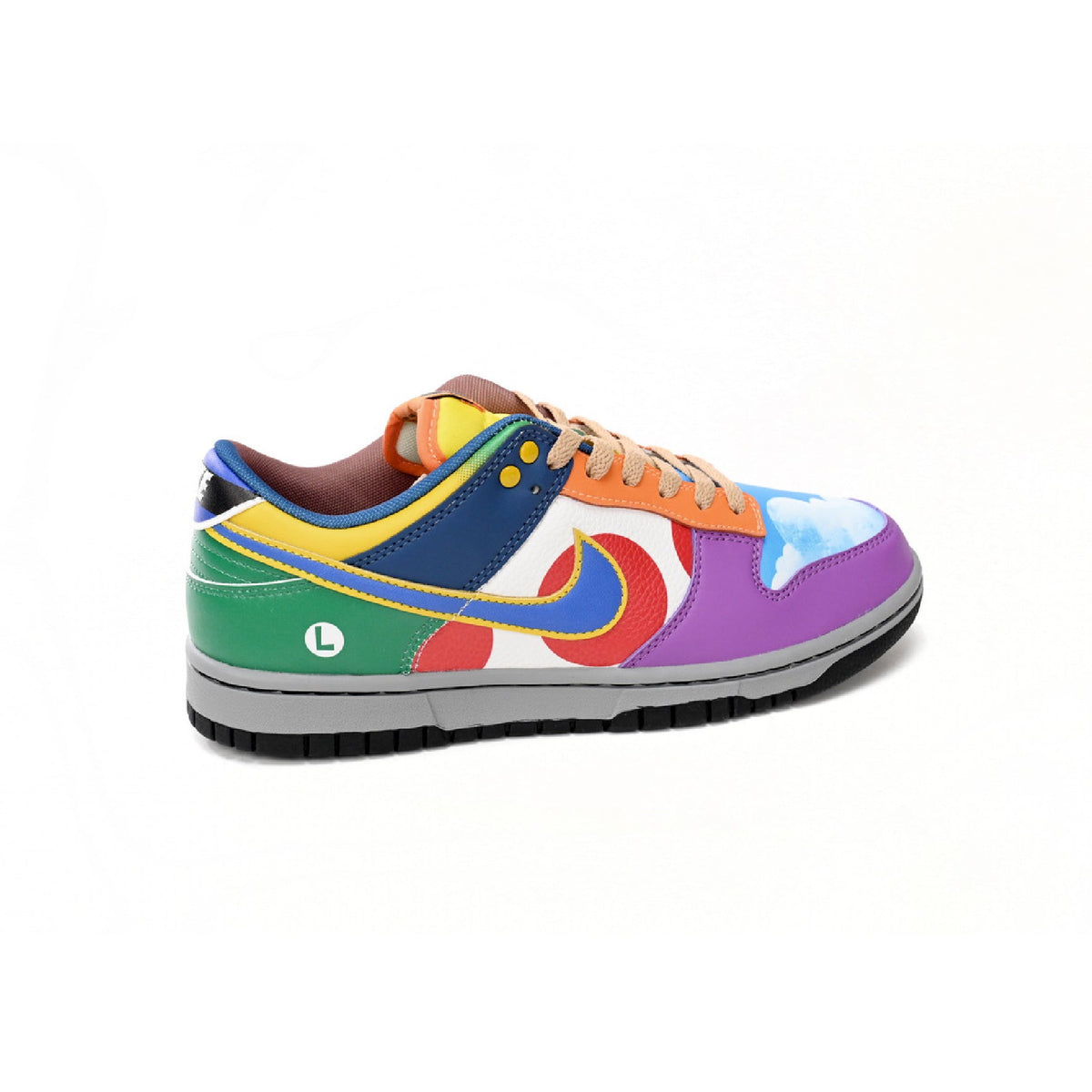 Nike Dunk Low What the Super Mario Baskets Multicolore Homme Femme - 2