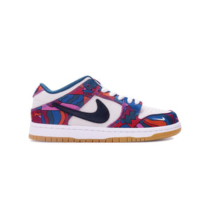 Nike SB Dunk Low x Parra Friends & Family Baskets Bleu Rose Homme Femme - 1