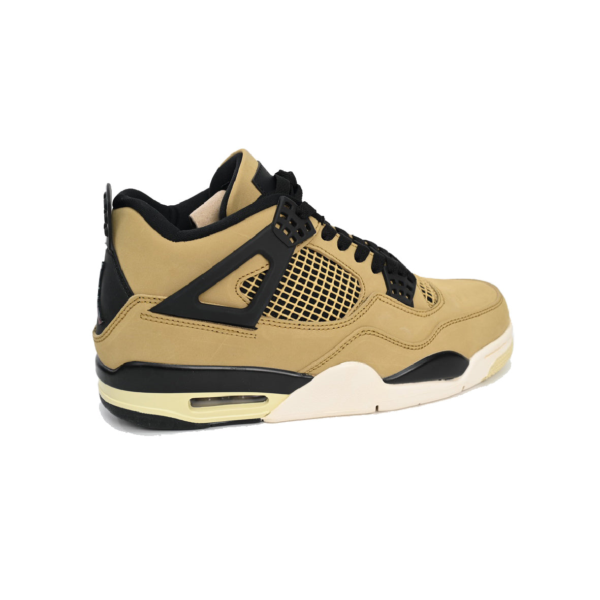 Air Jordan 4 Retro Fossil Baskets Beige Gris Homme Femme - 2