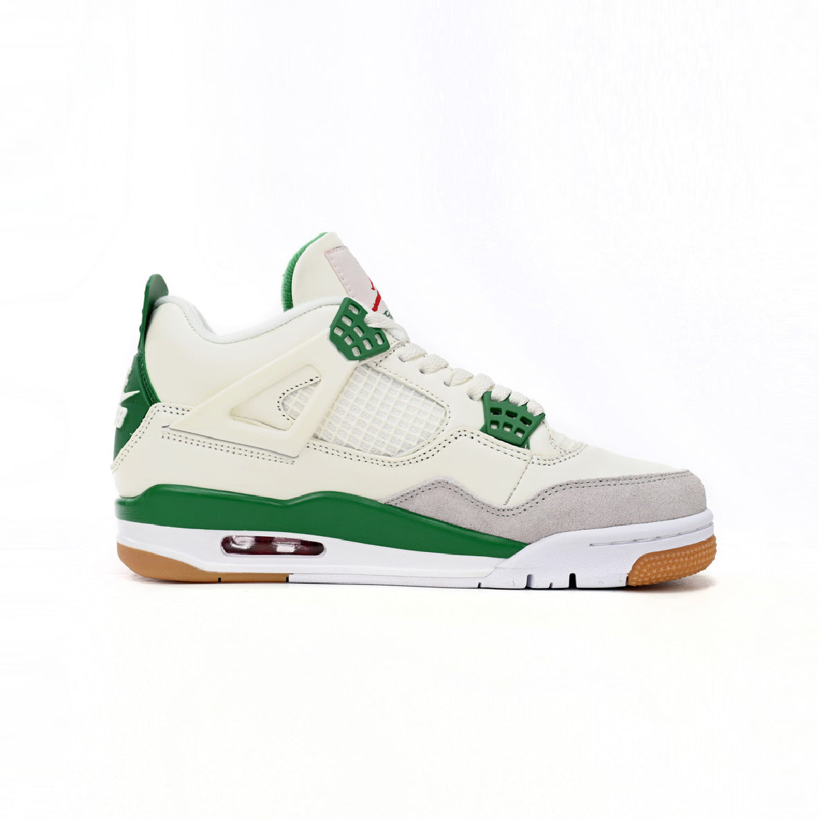 Air Jordan 4 SB Pine Green Calaite Baskets Vert Bleu Homme Femme - 1