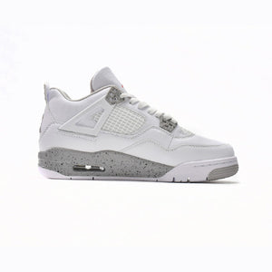 Air Jordan 4 Retro Midnight Navy Baskets Blanc Bleu Homme Femme - 1