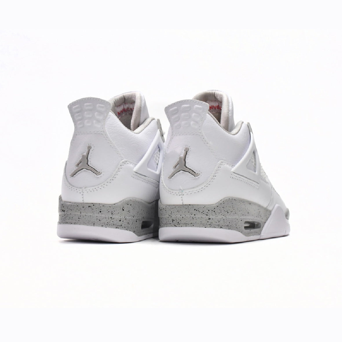 Air Jordan 4 Retro Midnight Navy Baskets Blanc Bleu Homme Femme - 3