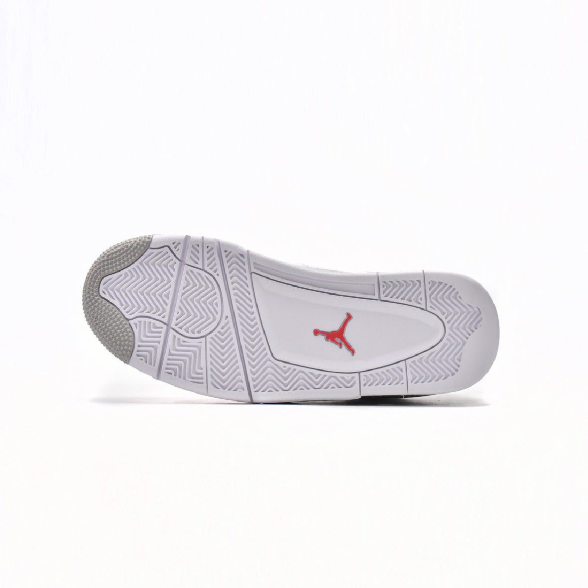 Air Jordan 4 White Oreo Baskets Blanc Gris Homme Femme - 5