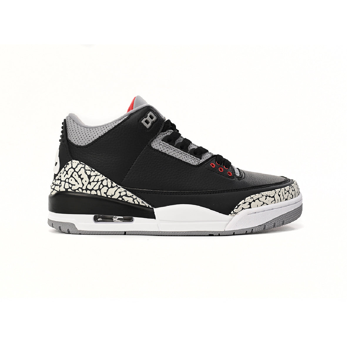 Air Jordan 3 Retro SP x A Ma Maniere Black Cement Baskets Noir Gris Mixte - 1