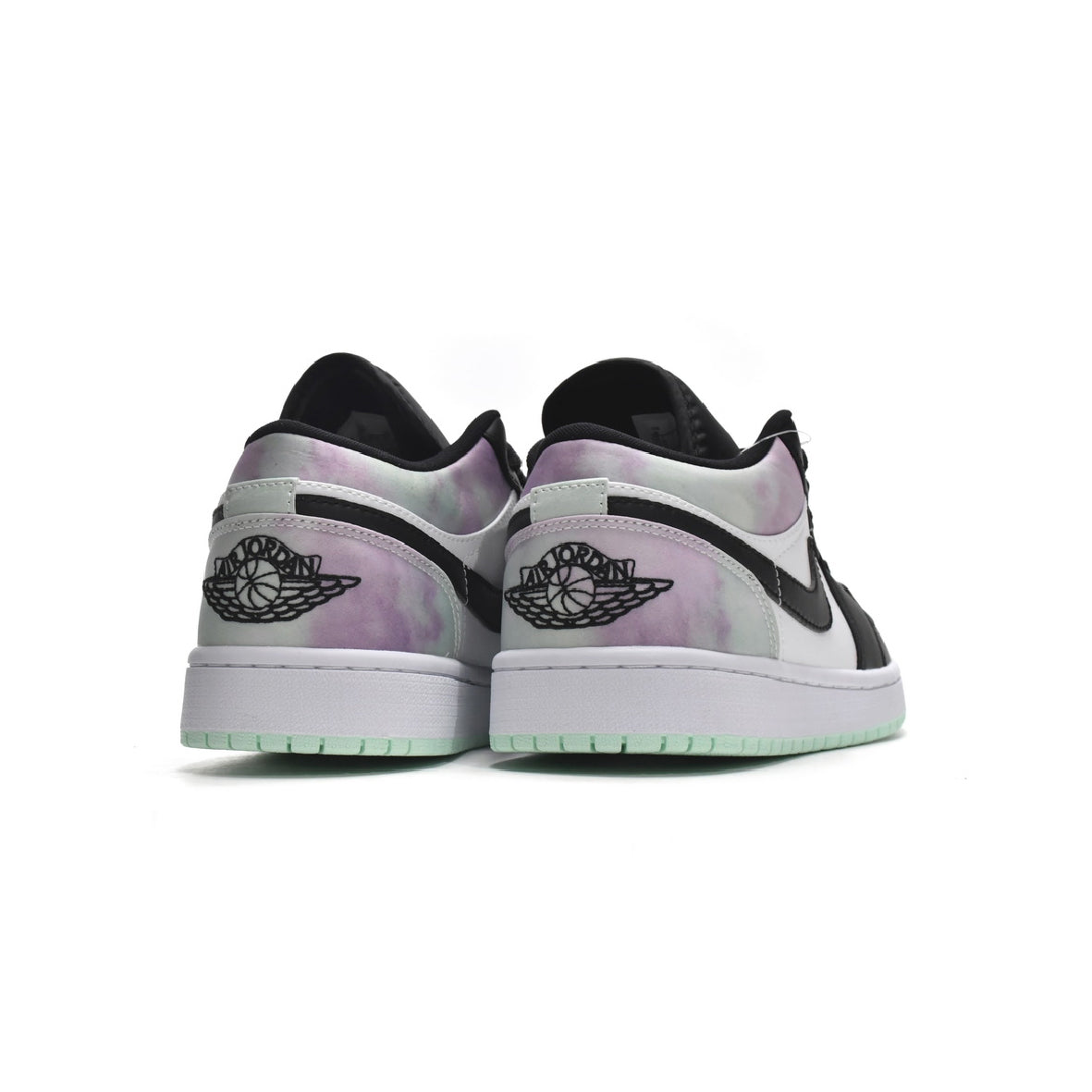 Air Jordan 1 Low SE Tie Dye Baskets Blanc Multicolore Homme Femme - 3