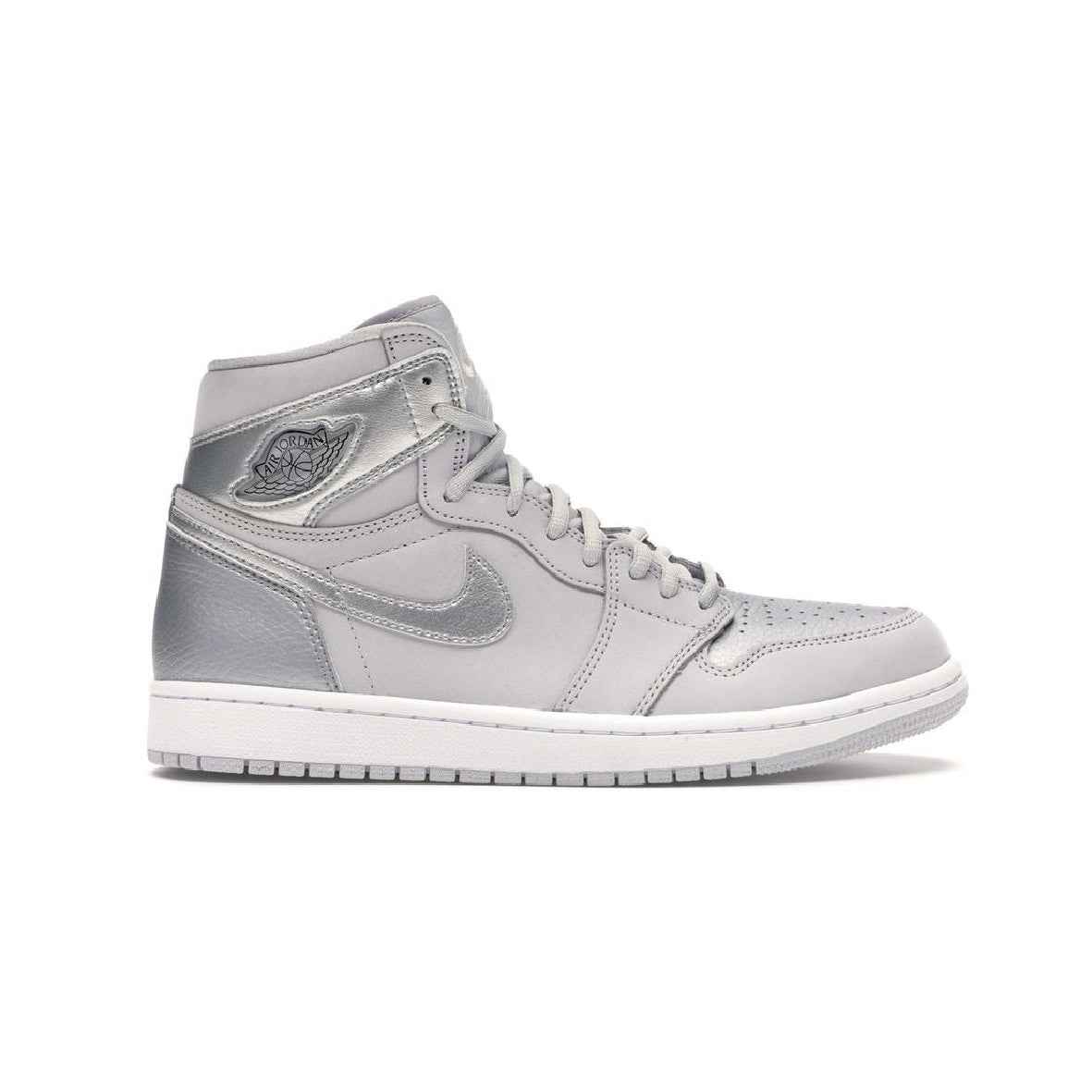 Air Jordan 1 High OG Japan Neutral Grey Baskets Gris Blanc Homme Femme - 1
