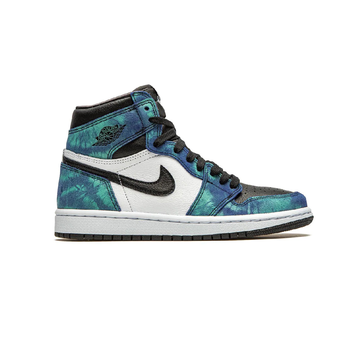 Air Jordan 1 Tie-Dye Baskets Blanc Multicolore Homme Femme - 1