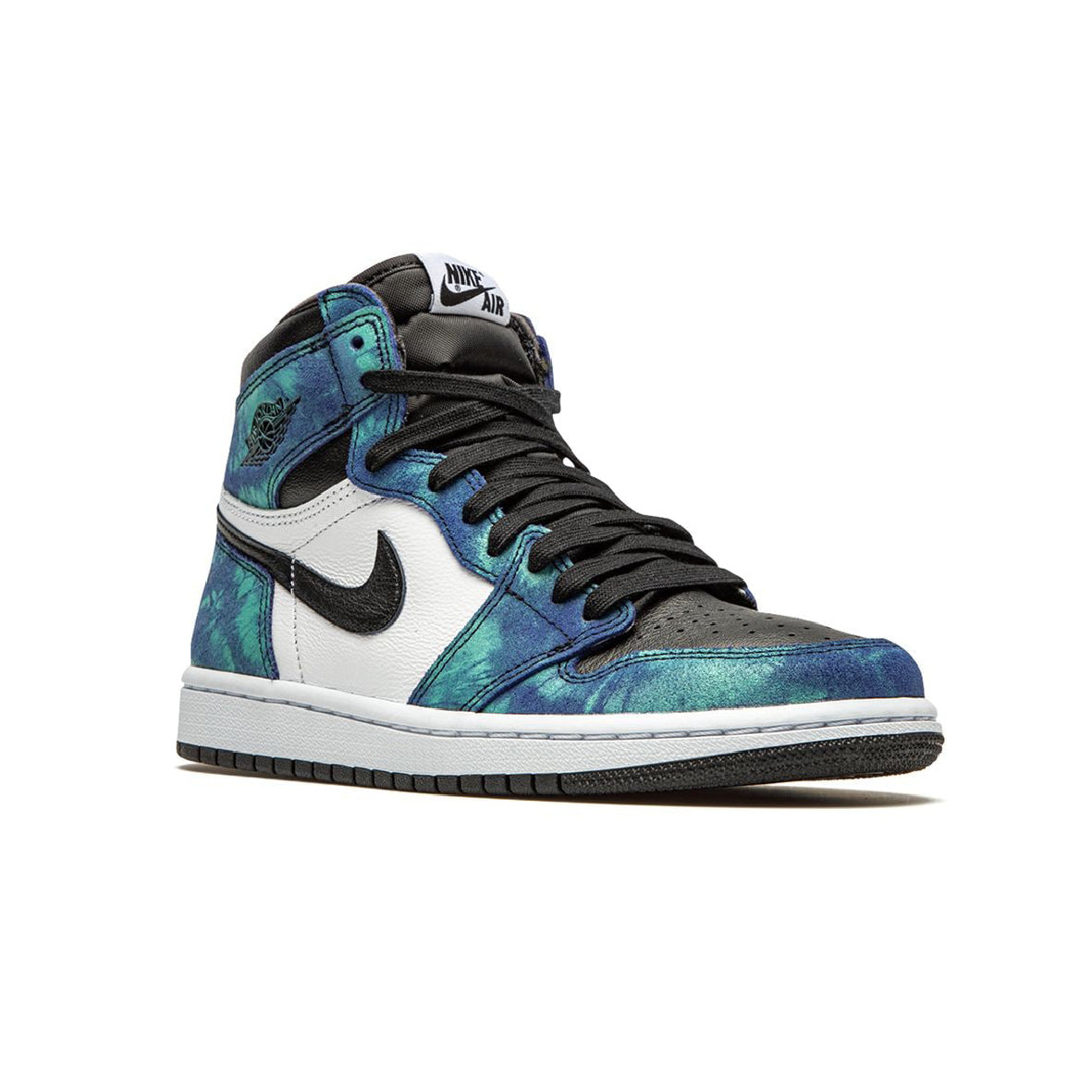 Air Jordan 1 Tie-Dye Baskets Blanc Multicolore Homme Femme - 2