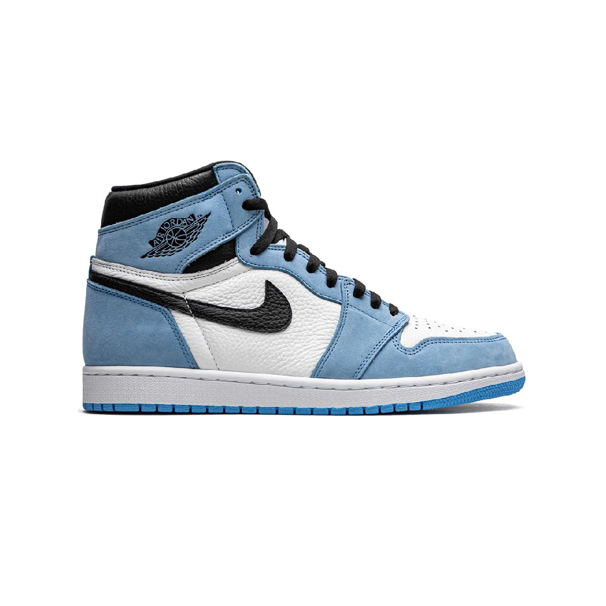 Air Jordan 1 High OG University Blue Baskets Bleu Blanc Homme Femme - 1
