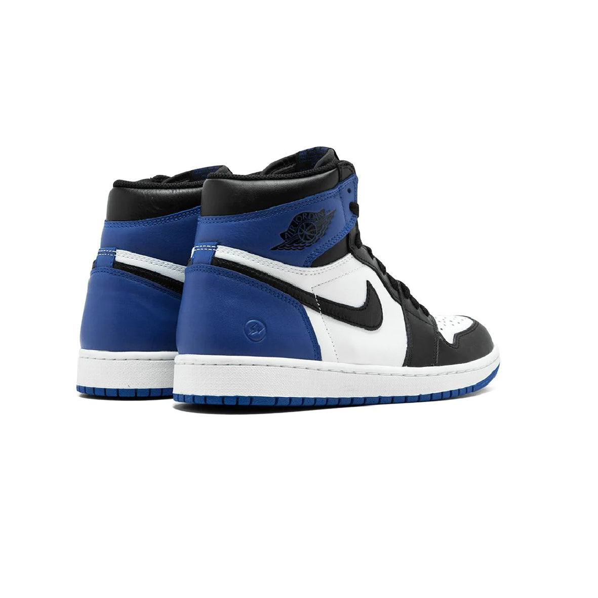 Air Jordan 1 Retro High x Fragment Baskets Bleu Noir Homme Femme - 2