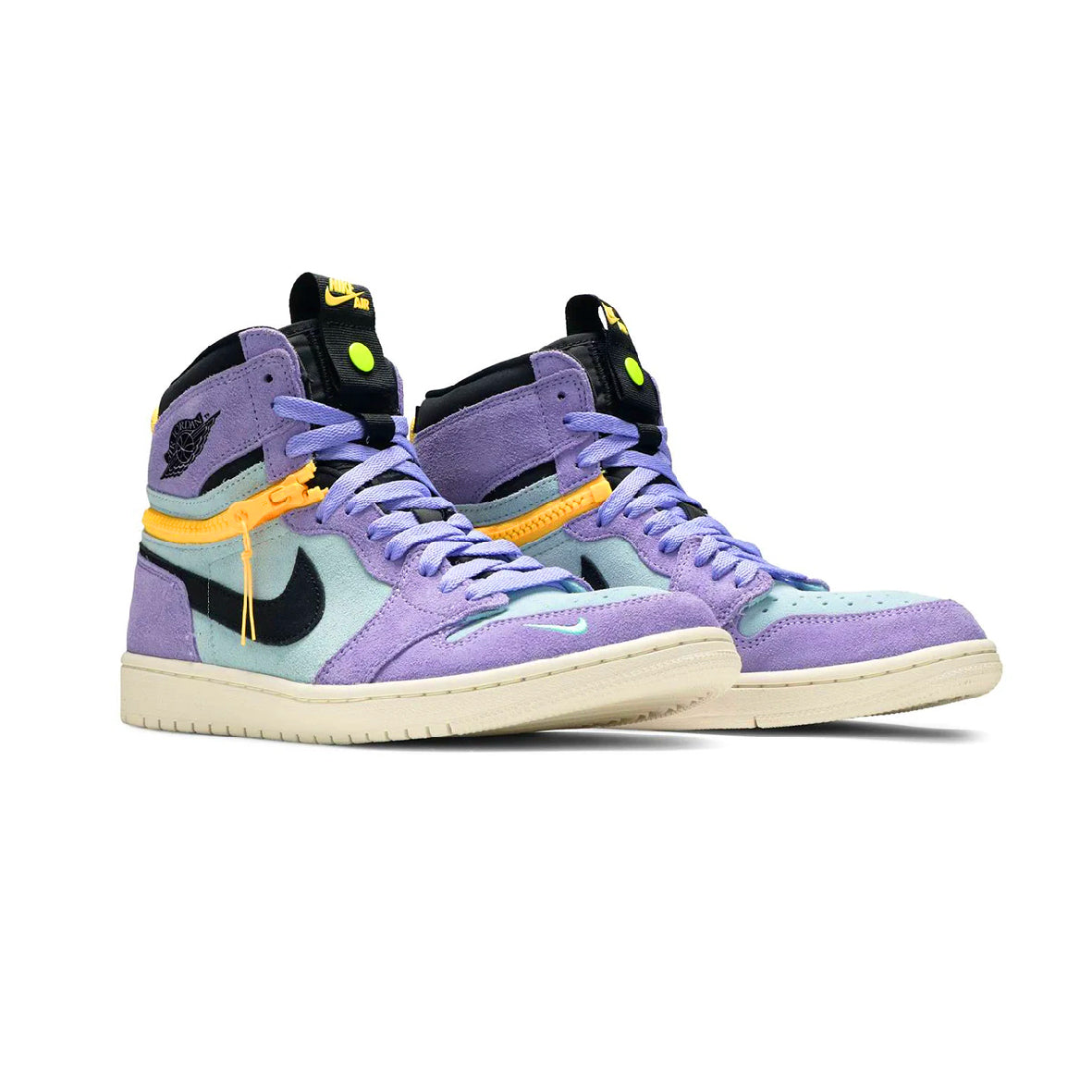Air Jordan 1 High Switch Purple Pulse Baskets Violet Blanc Homme Femme - 2