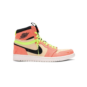 Air Jordan 1 High Switch Apricot Powder Baskets Orange Blanc Homme Femme - 1