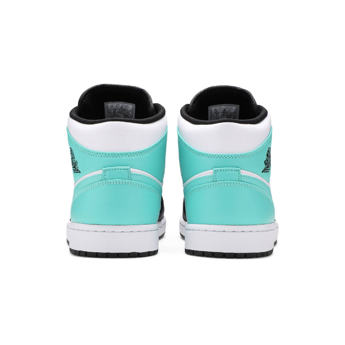 Air Jordan 1 Mid Tropical Twist Baskets Vert Blanc Homme Femme - 3