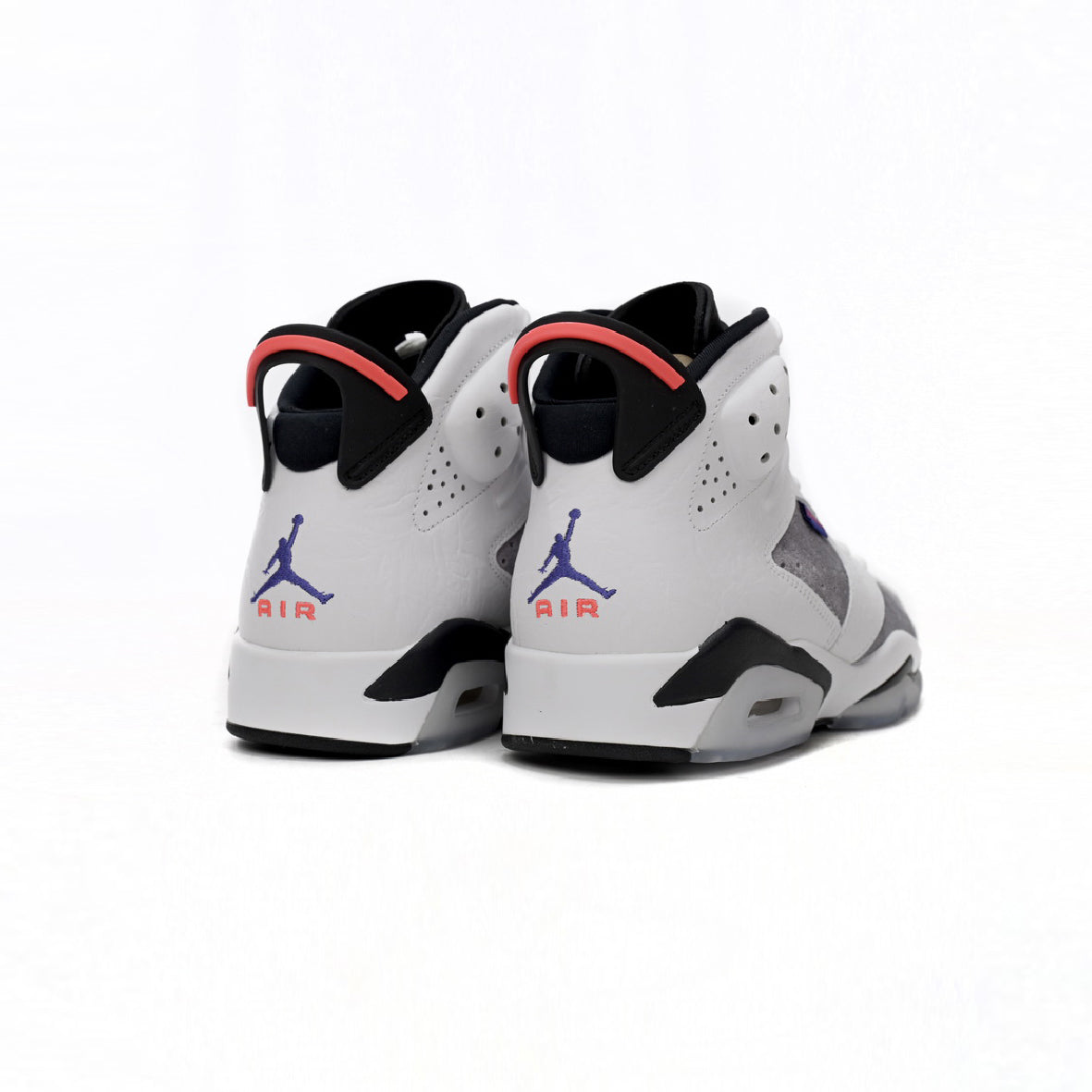 Air Jordan 6 Grayish Purple Baskets Violet Gris Homme Femme - 3