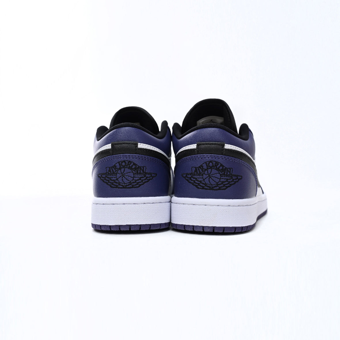 Air Jordan 1 Low Court Purple Baskets Violet Blanc Homme Femme - 3