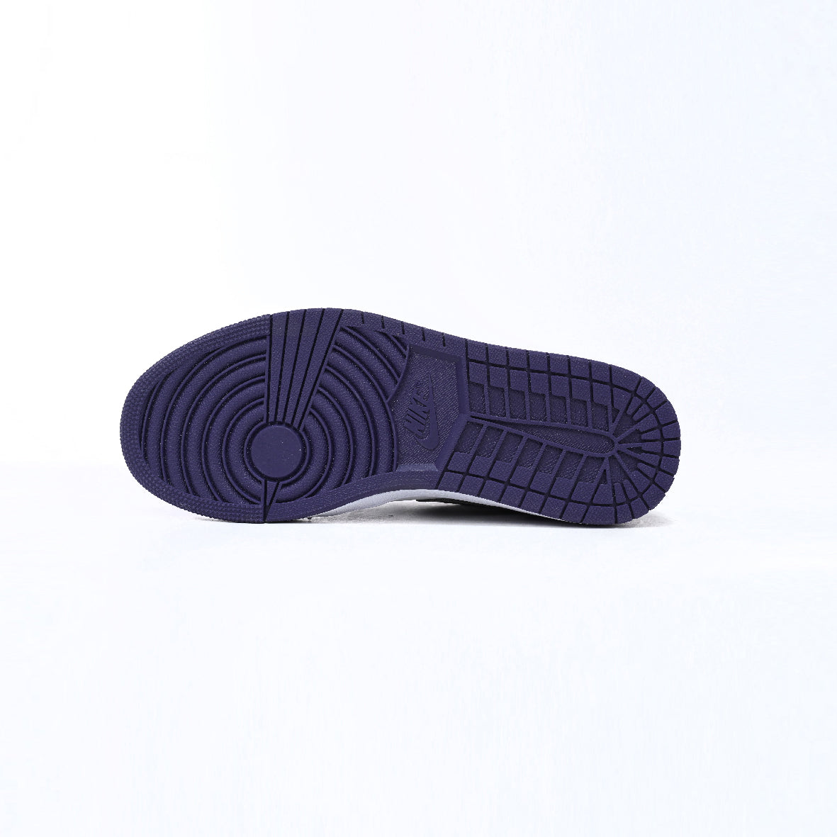 Air Jordan 1 Low Court Purple Baskets Violet Blanc Homme Femme - 5