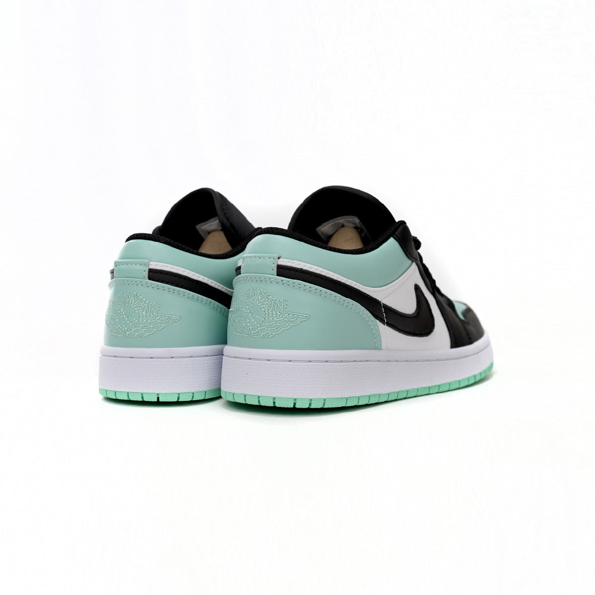 Air Jordan 1 Low Mint Green Baskets Vert Blanc Homme Femme - 3