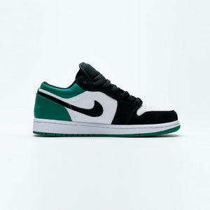 Air Jordan 1 Low Mystic Green Baskets Vert Blanc Homme Femme - 1