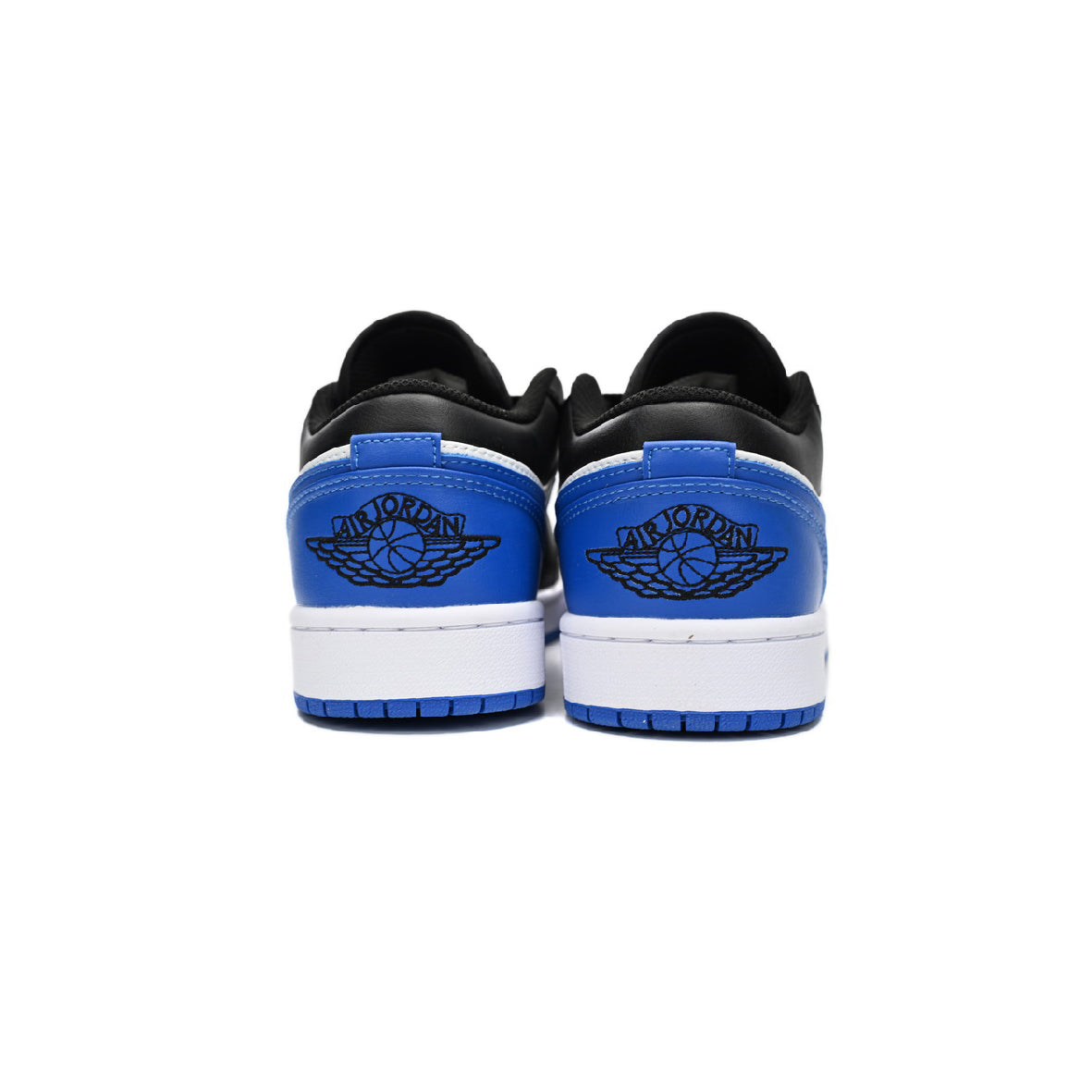 Air Jordan 1 Low Royal Toe Baskets Blanc Bleu Homme Femme - 3