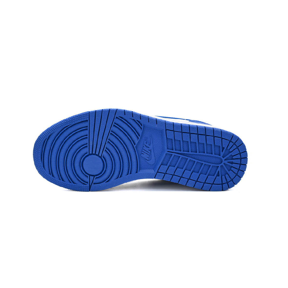 Air Jordan 1 Low Royal Toe Baskets Blanc Bleu Homme Femme - 5
