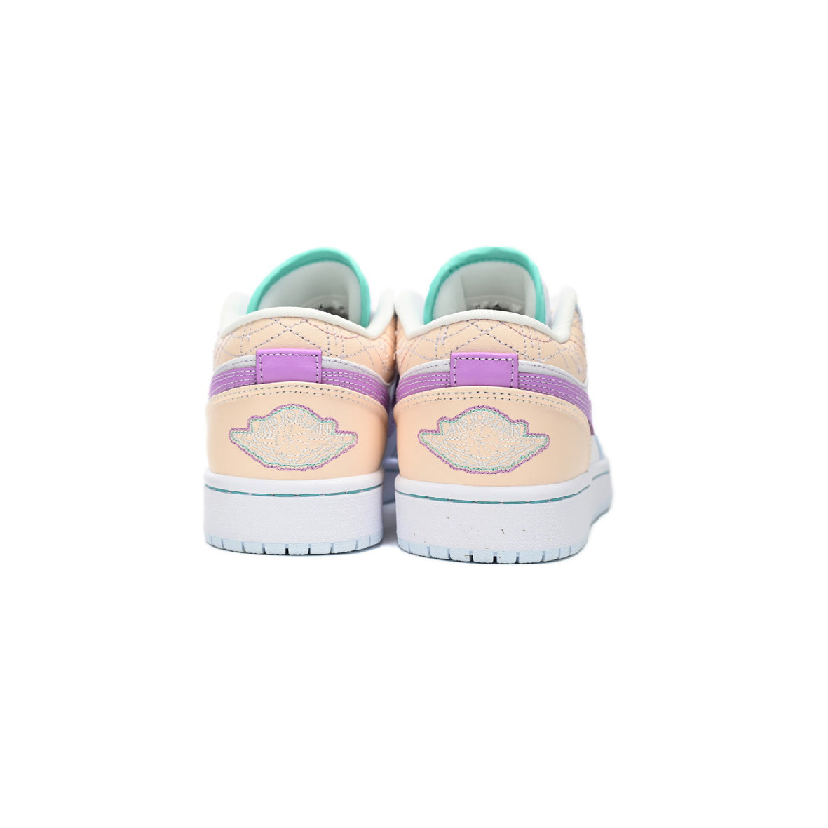 Air Jordan 1 Low Sashiko Baskets Bleu Blanc Homme Femme - 3
