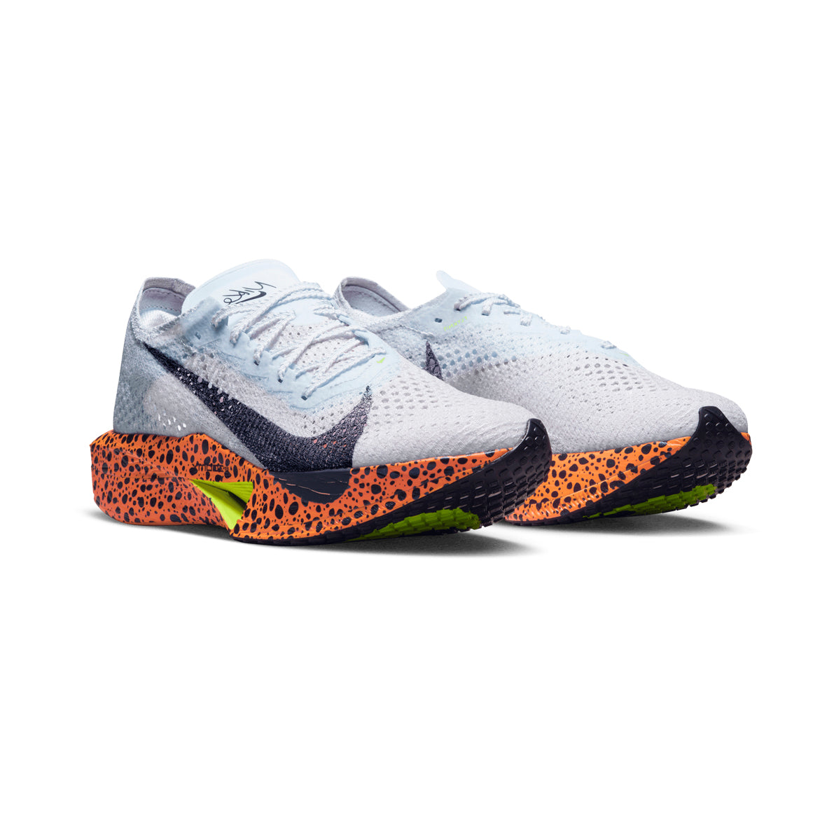 Nike ZoomX Vaporfly 3 Electric Pack Safari Chaussures Running Blanc Noir Mixte - 2