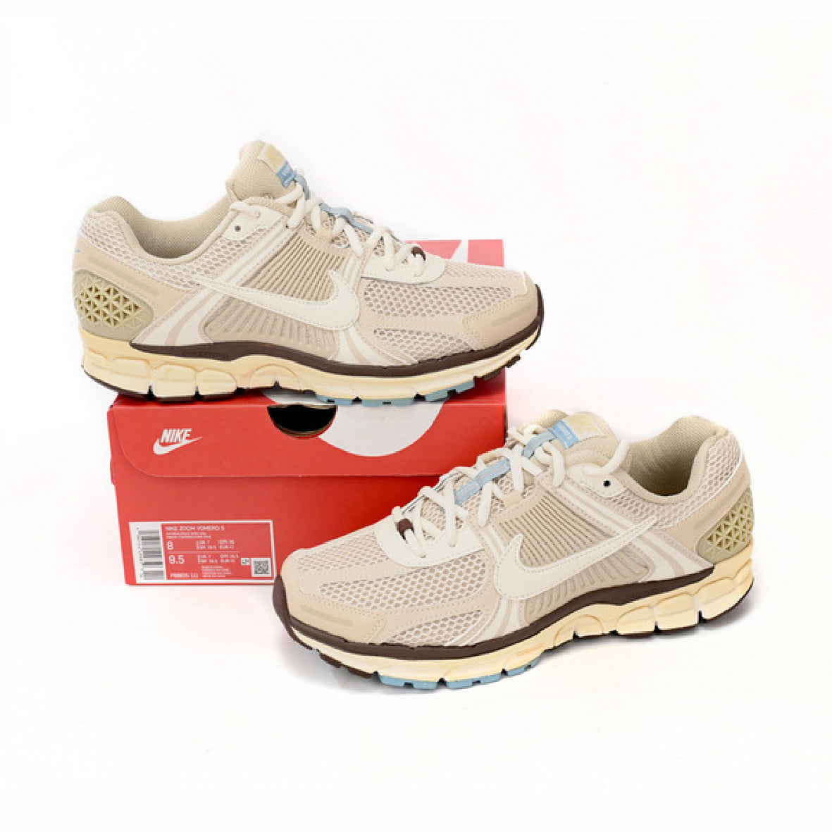 Nike Air Zoom Vomero 5 Oatmeal Beige Baskets Beige Homme Femme - 4