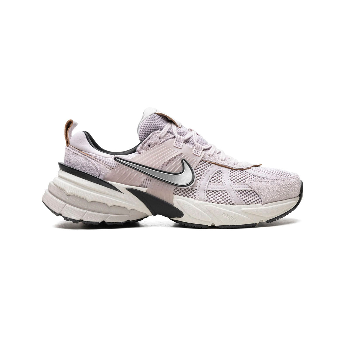 Nike V2K Run Platinum Violet Baskets Gris Violet Homme Femme - 1