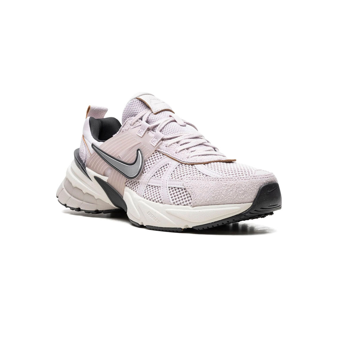 Nike V2K Run Platinum Violet Baskets Gris Violet Homme Femme - 2