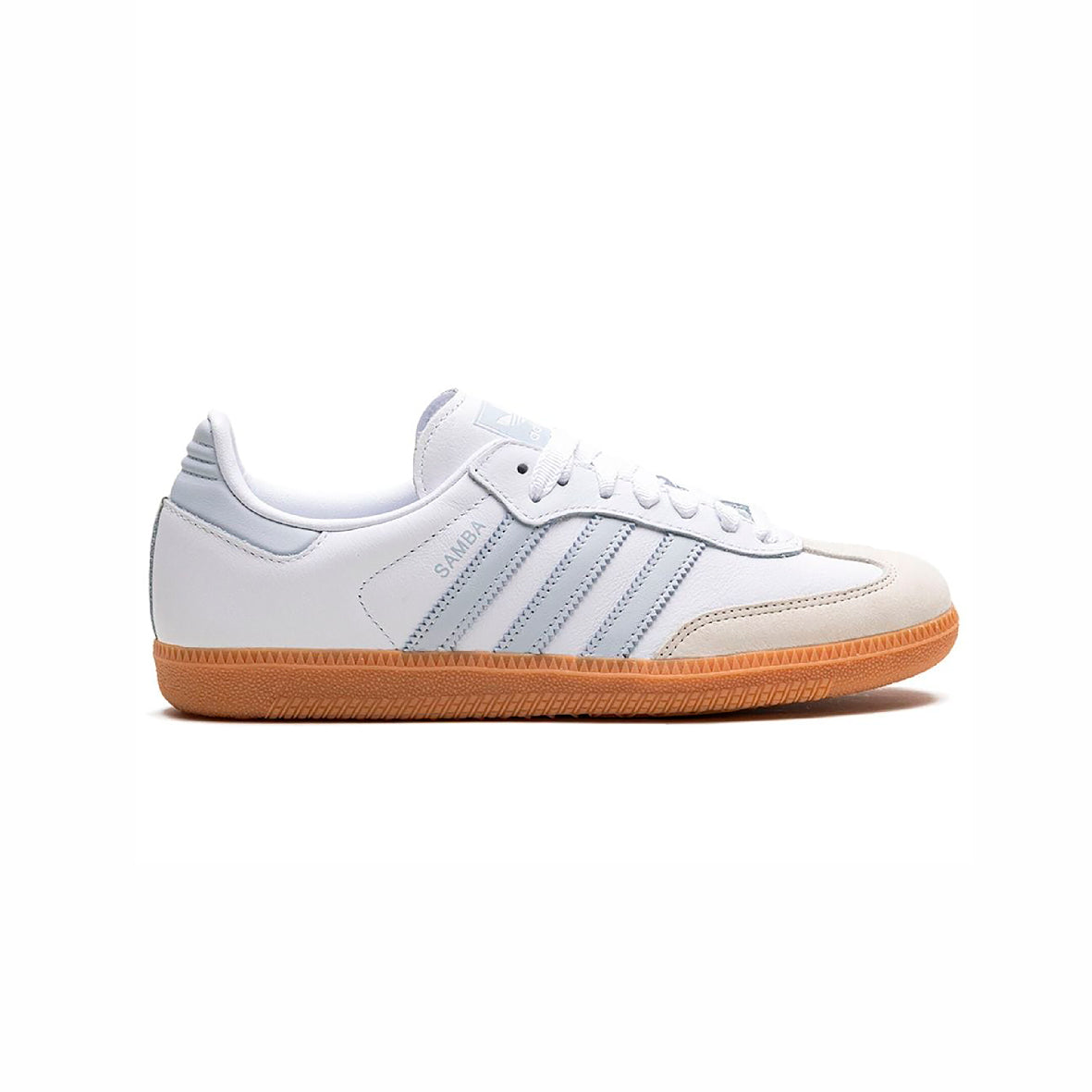 adidas Samba OG Baskets Blanc Bleu Homme Femme - 1