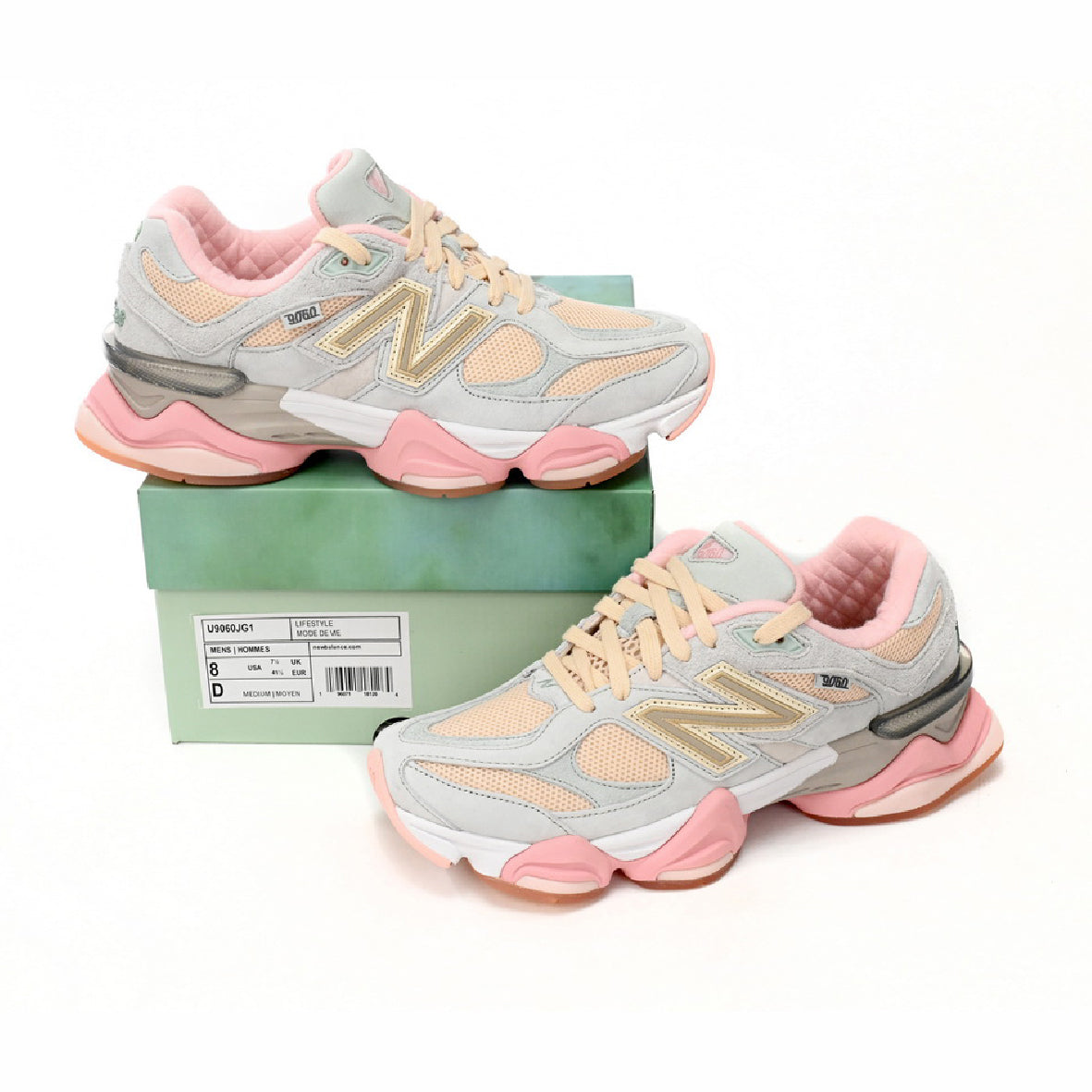 New Balance 9060 x Joe Freshgoods Inside Voices Baby Shower Baskets Bleu Mixte - 4